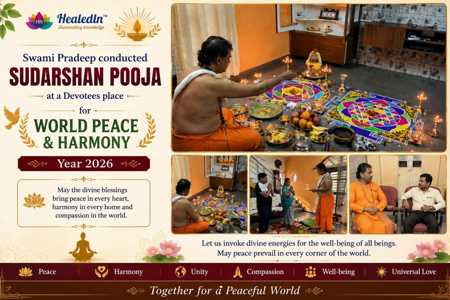 Sudarshan Pooja for World Peace and Harmony (2026)